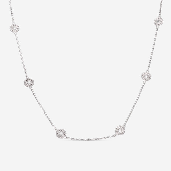 Roberto Coin 18K White Gold Necklace 7771330AWCHX - THE SOLIST - Roberto Coin