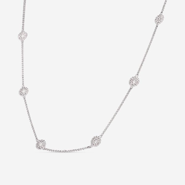 Roberto Coin 18K White Gold Necklace 7771330AWCHX - THE SOLIST - Roberto Coin