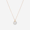 Roberto Coin 18K White & Rose Gold Diamond Necklace 449010ARCHX0 - THE SOLIST - Roberto Coin