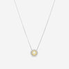 Roberto Coin 18K White & Yellow Siena Diamond Dot Pendant Necklace 111477AVCHX0 - THE SOLIST - Roberto Coin