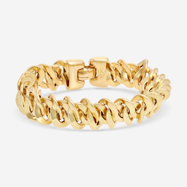 Roberto Coin 18K Yellow Gold Chain Link Bracelet 531028AYLB00 - THE SOLIST - Roberto Coin