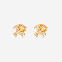 Roberto Coin 18K Yellow Gold Diamond Earrings 9991208AYERX - THE SOLIST - Roberto Coin