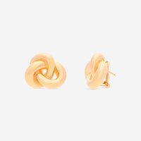 Roberto Coin 18K Yellow Gold Stud Earrings 674431AYER00 - THE SOLIST - Roberto Coin