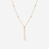 Roberto Coin 18K Yellow & White Gold Diamond Lariat Necklace 7773117AJCHX