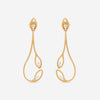 Roberto Coin Barocco 18K Yellow & White Gold Diamond Drop Earrings 7772706AJERX - THE SOLIST - Roberto Coin