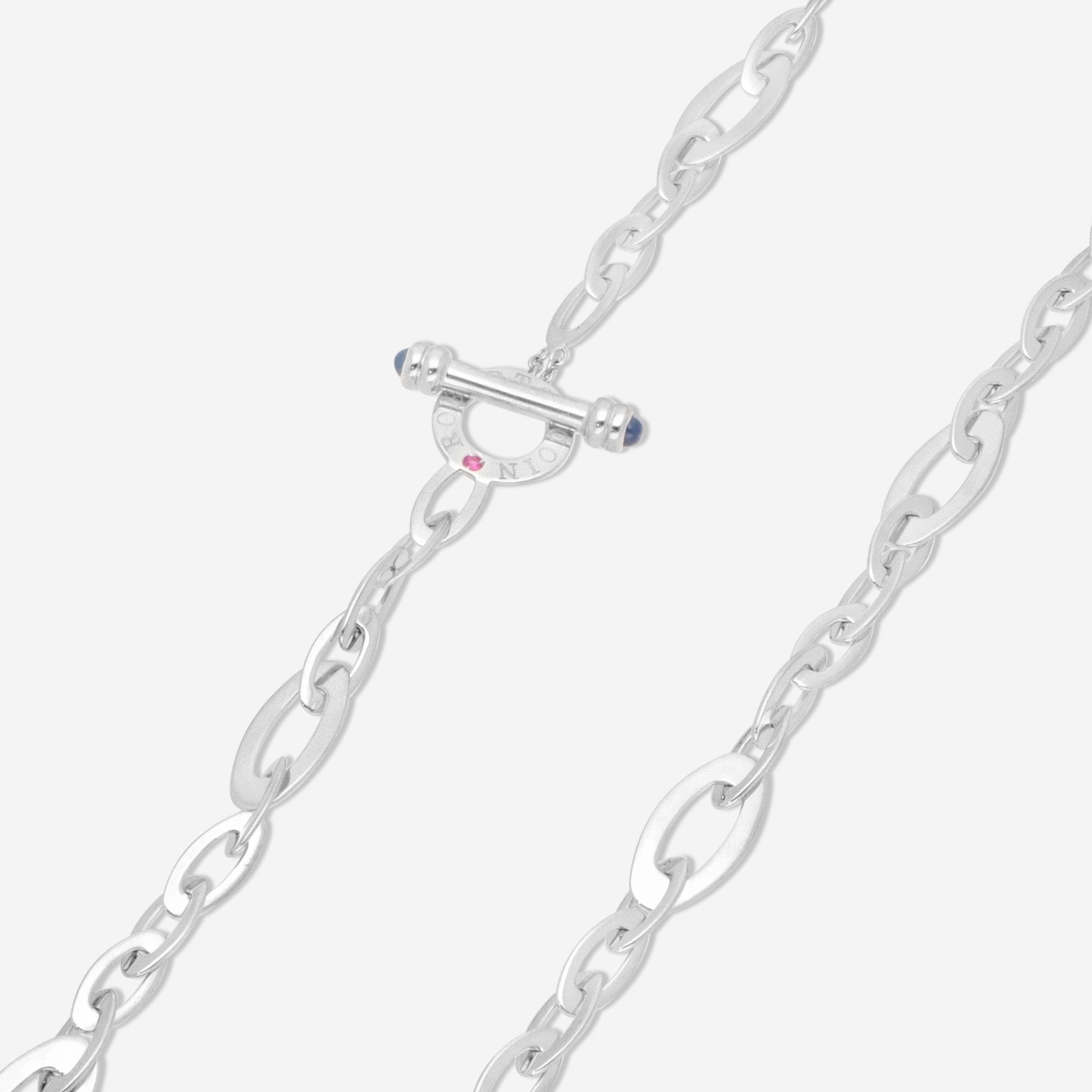 Roberto Coin Chic and Shine 18K White Gold Chain Necklace 295026AW18S0 - THE SOLIST - Roberto Coin