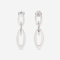 Roberto Coin Chic and Shine 18K White Gold Drop Earrings 295125AWER00 - THE SOLIST - Roberto Coin