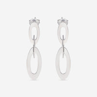 Roberto Coin Chic and Shine 18K White Gold Drop Earrings 295125AWER00 - THE SOLIST - Roberto Coin