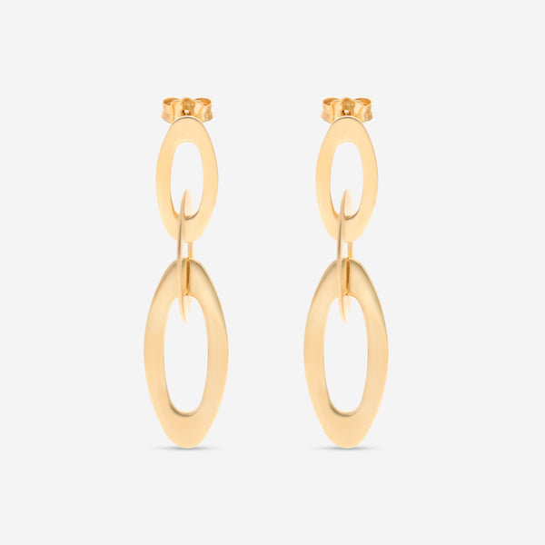 Roberto Coin Chic and Shine 18K Yellow Gold Drop Earrings 295125AYER00 - THE SOLIST - Roberto Coin