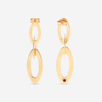 Roberto Coin Chic and Shine 18K Yellow Gold Drop Earrings 295125AYER00 - THE SOLIST - Roberto Coin