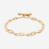 Roberto Coin Chic and Shine 18K Yellow Gold Link Bracelet 295023AYLBS0 - THE SOLIST - Roberto Coin