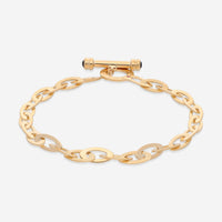 Roberto Coin Chic and Shine 18K Yellow Gold Link Bracelet 295023AYLBS0 - THE SOLIST - Roberto Coin