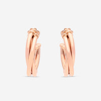 Roberto Coin Classic 18K Rose Gold Hoop Earrings 367439AXER00 - THE SOLIST - Roberto Coin