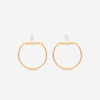 Roberto Coin Classica Parisienne 18K Yellow & White Gold Diamond Drop Earrings 8882385AJERX - THE SOLIST - Roberto Coin