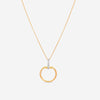 Roberto Coin Classica Parisienne 18K Yellow & White Gold Diamond Pendant Necklace 8882383AJCHX - THE SOLIST - Roberto Coin