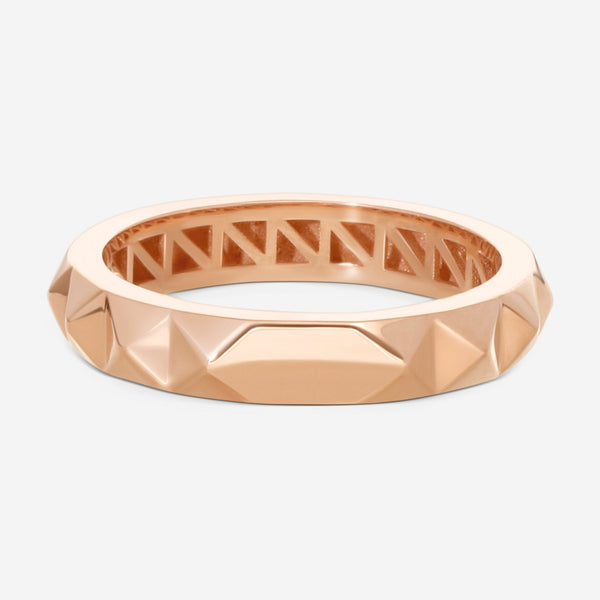 Roberto Coin Obelisco 18K Rose Gold Single Ring 7771620AX700 - THE SOLIST - Roberto Coin