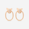 Roberto Coin Opera 18K Rose Gold Diamond Earrings 7772806AXERX - THE SOLIST - Roberto Coin