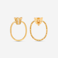 Roberto Coin Opera 18K Yellow Gold Diamond Earrings 7772807AYERX - THE SOLIST - Roberto Coin