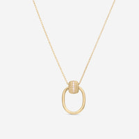 Roberto Coin Opera 18K Yellow Gold Diamond Necklace 7772806AYCHX - THE SOLIST - Roberto Coin