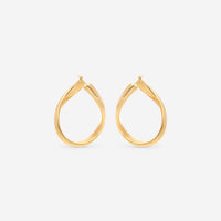 Roberto Coin Oro Classic 18K Yellow Gold Earrings 6740597AYER0 - THE SOLIST - Roberto Coin