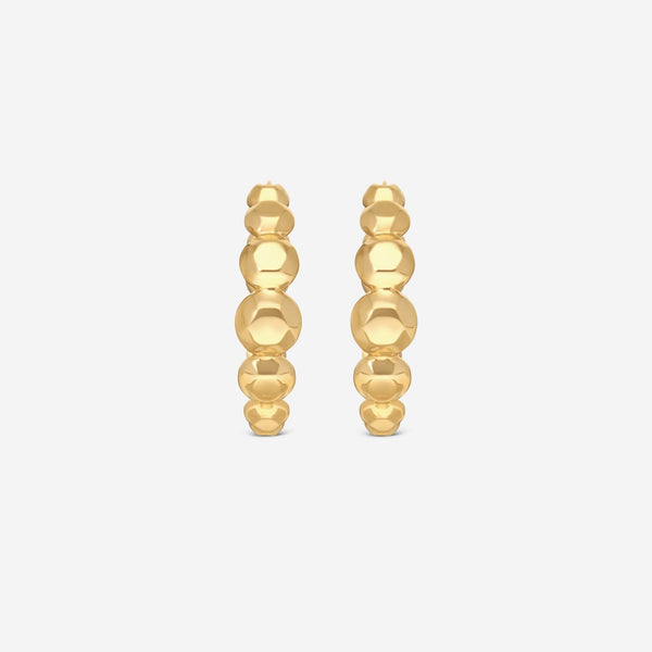 Roberto Coin Oro Classic 18K Yellow Gold Earrings 6740634AYER0 - THE SOLIST - Roberto Coin