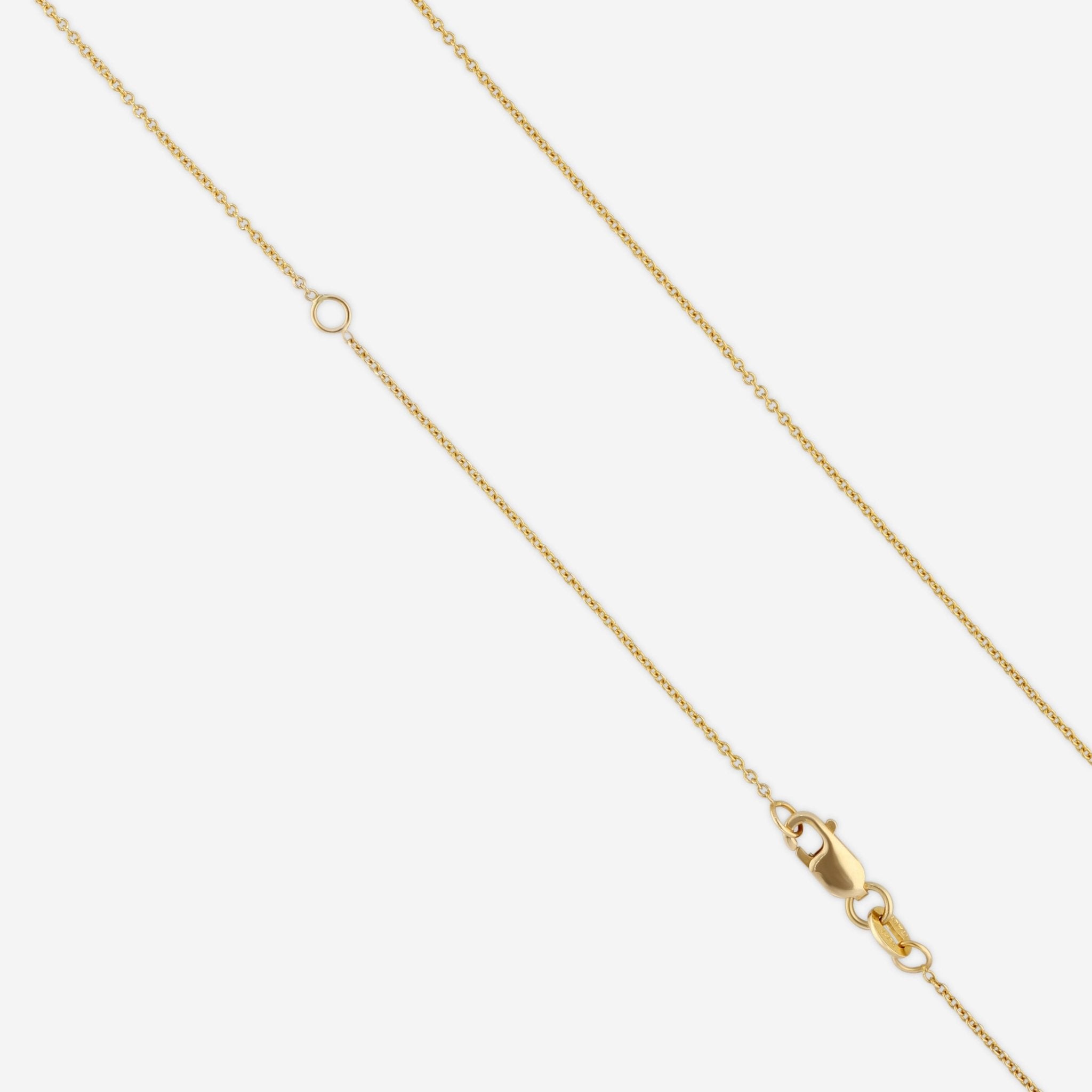 Roberto Coin Pois Moi 18K Yellow Gold and Diamond Pendant Necklace 8882634AYCHX - THE SOLIST - Roberto Coin