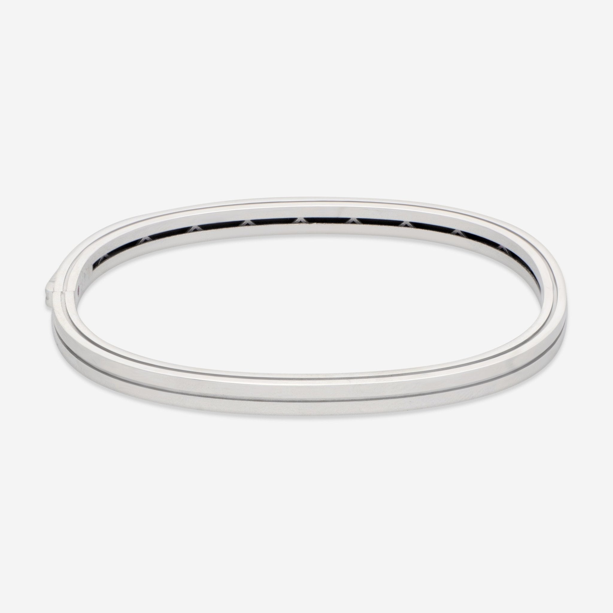 Roberto Coin Portofino 18K White Gold Bangle Bracelet 7771950AWBAL - THE SOLIST - Roberto Coin