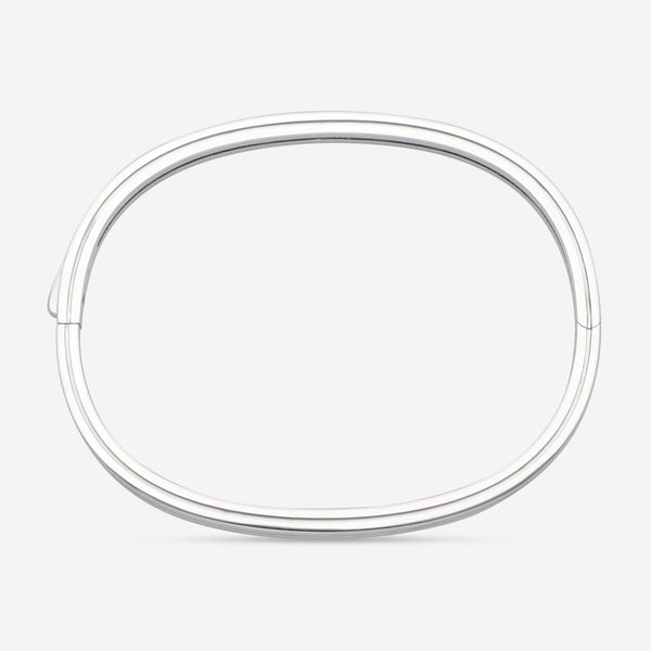 Roberto Coin Portofino 18K White Gold Bangle Bracelet 7771950AWBAL - THE SOLIST - Roberto Coin