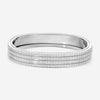 Roberto Coin Portofino 18K White Gold Diamond Bangle Bracelet 7771911AWBAX - THE SOLIST - Roberto Coin