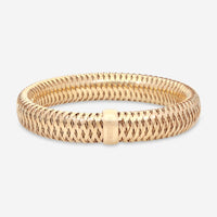 Roberto Coin Primavera 18K Rose Gold Large Bangle Bracelet 557697AXBA00 - THE SOLIST - Roberto Coin