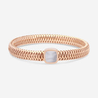 Roberto Coin Primavera 18K Rose Gold & Mother of Pearl Bangle Bracelet 5574015AXBAM - THE SOLIST - Roberto Coin