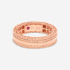 Roberto Coin Princess 18K Rose Gold Band Ring Sz. 6.5 7771475AX650 - THE SOLIST - Roberto Coin