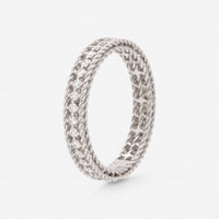 Roberto Coin Princess 18K White Gold and Diamond Ring Sz. 6.5 7771359AW65X - THE SOLIST
