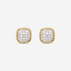 Roberto Coin Ramon Barocco 18K Yellow & White and Diamond Earrings 8882313AJERX - THE SOLIST - Roberto Coin
