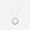 Roberto Coin Scalare 18K White Gold Diamond Pendant Necklace 8881401AW18X - THE SOLIST - Roberto Coin