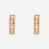 Roberto Coin Symphony 18K Rose Gold Diamond Princess Collection Earrings 7771359AXERX - THE SOLIST - Roberto Coin