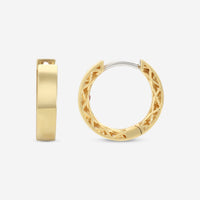 Roberto Coin Symphony 18K Yellow Gold 14mm Earrings 7771555AYER0 - THE SOLIST - Roberto Coin