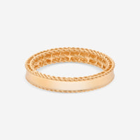 Roberto Coin Symphony Princess 18K Yellow Gold Band Ring Sz. 6.5 7771360AY650 - THE SOLIST - Roberto Coin