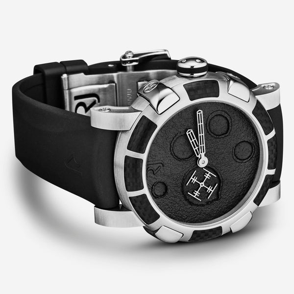 Romain Jerome Moon Dust Black Dial Automatic Men's Watch RJMDAU.101.10 - THE SOLIST - Romain Jerome