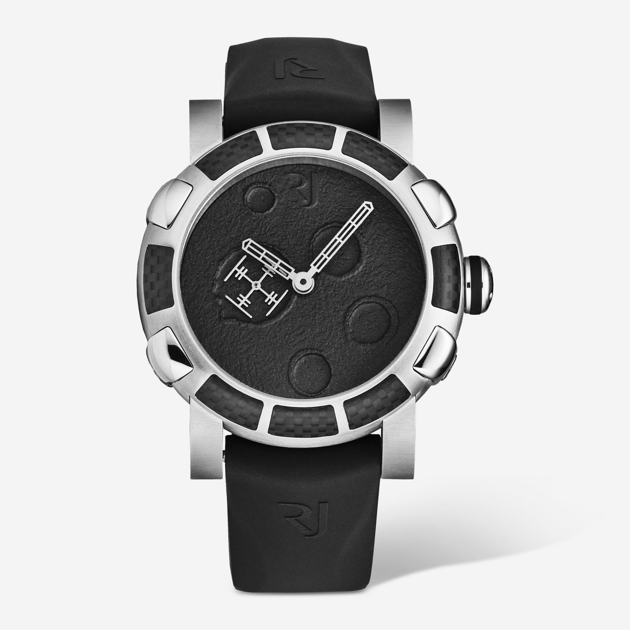 Romain Jerome Moon Dust Black Dial Automatic Men's Watch RJMDAU.101.10 - THE SOLIST - Romain Jerome