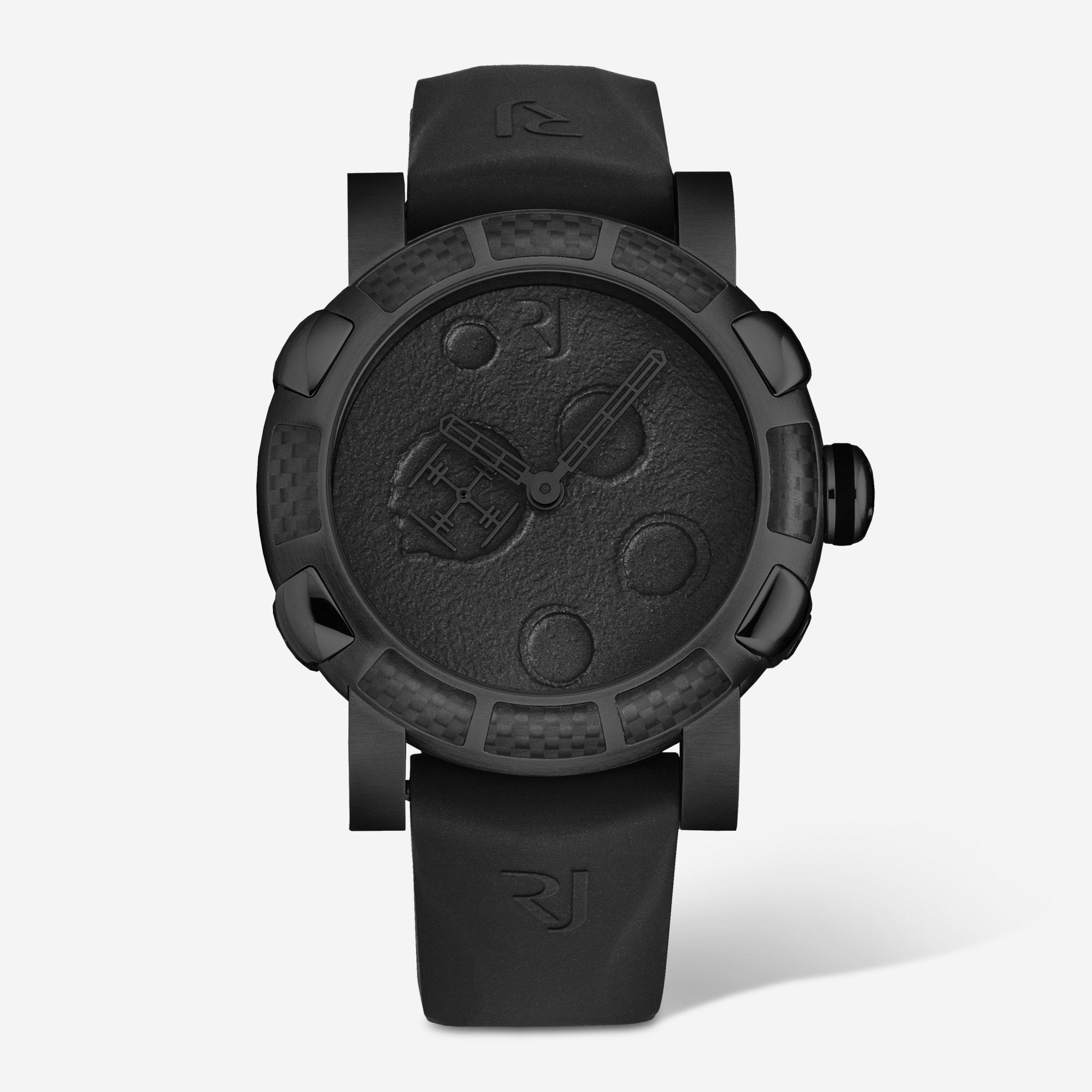 Romain Jerome Moon Dust Black Dial Automatic Men's Watch RJ.MD.AU.101.20 - THE SOLIST - Romain Jerome