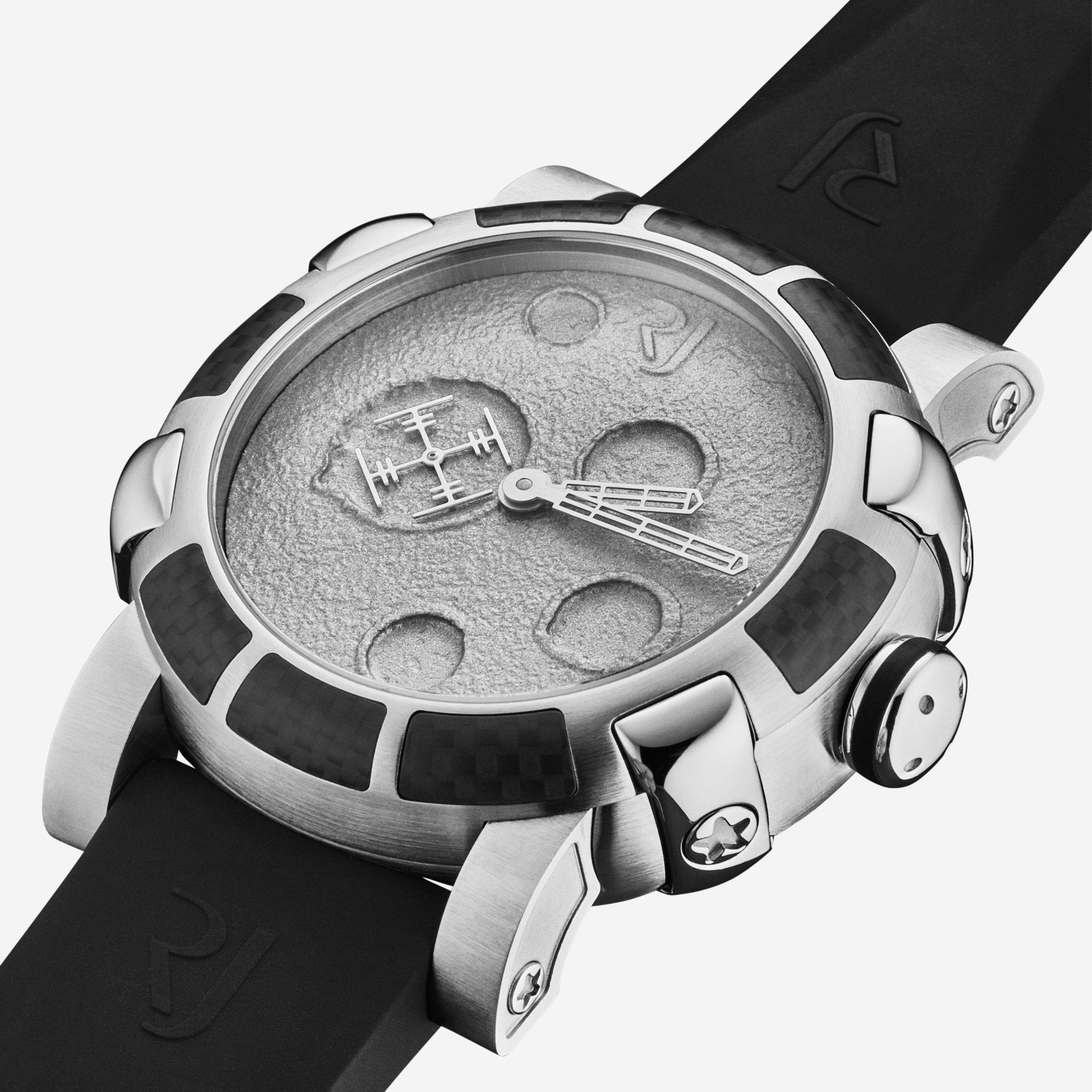 Romain Jerome Moon Dust Grey Dial Automatic Men's Watch RJMDAU.401.10 - THE SOLIST - Romain Jerome