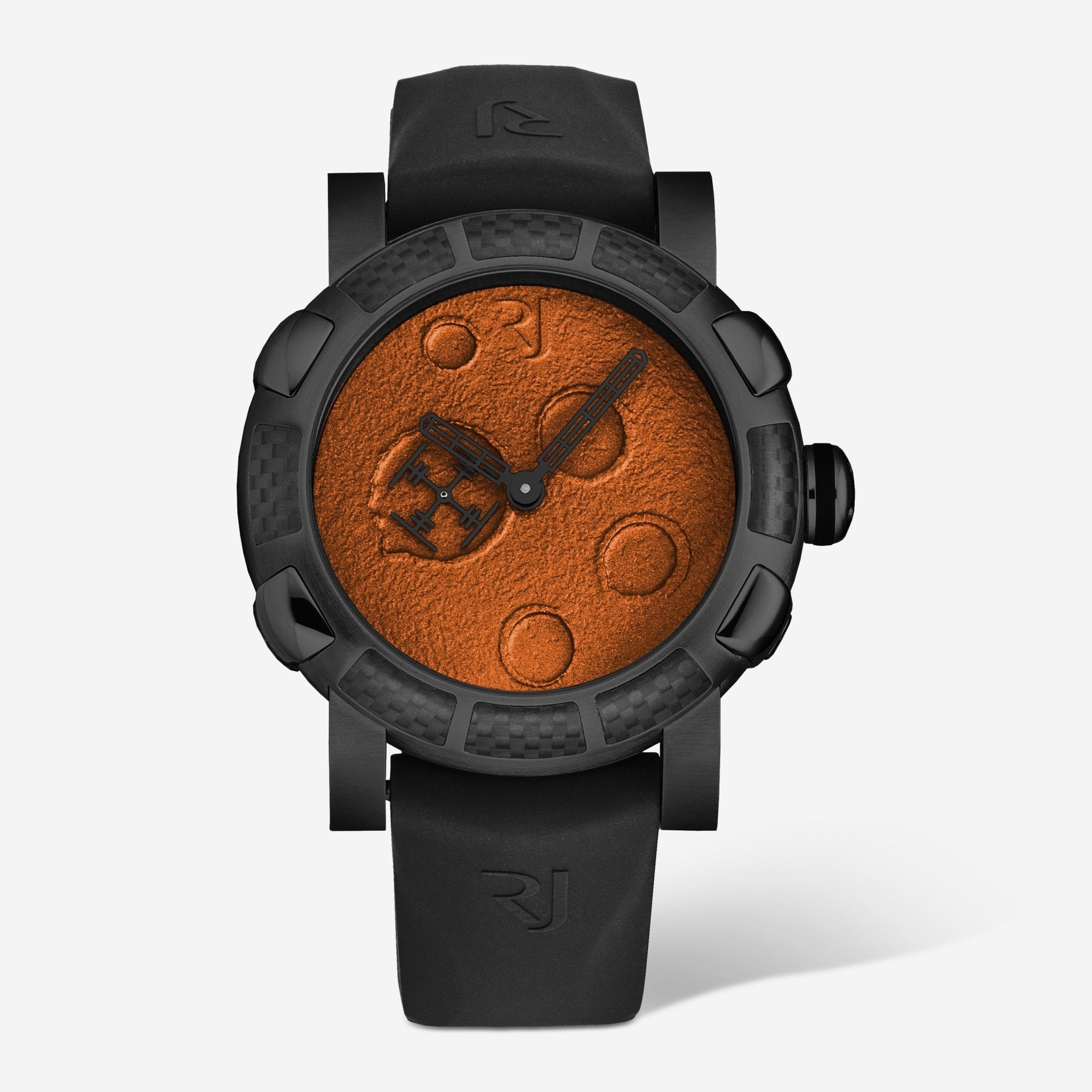 Romain Jerome Moon Dust Orange Dial Automatic Men's Watch RJ.MD.AU.901.20 - THE SOLIST - Romain Jerome