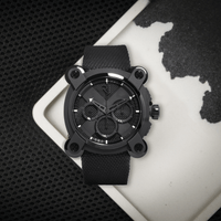 Romain Jerome Moon Invader Black Metal Chronograph Automatic Men's Watch RJ.M.CH.IN.001.01 - THE SOLIST - Romain Jerome