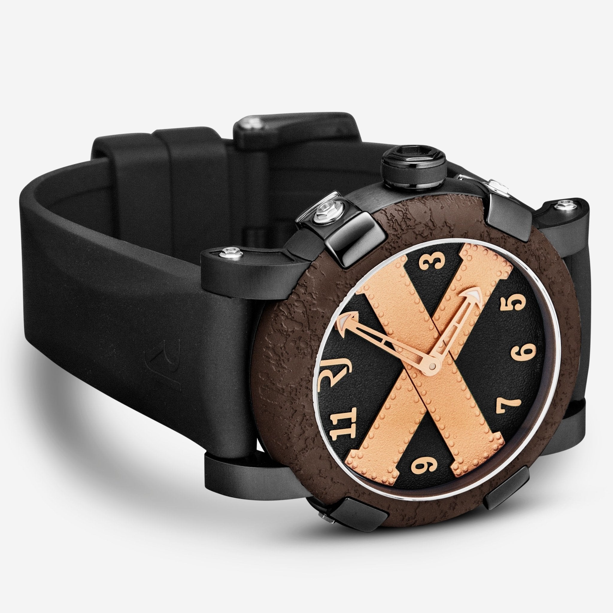 Romain Jerome Titanic A La Grande Black Dial Automatic Men's Watch RJ.TG.AU.103.20 - THE SOLIST - Romain Jerome