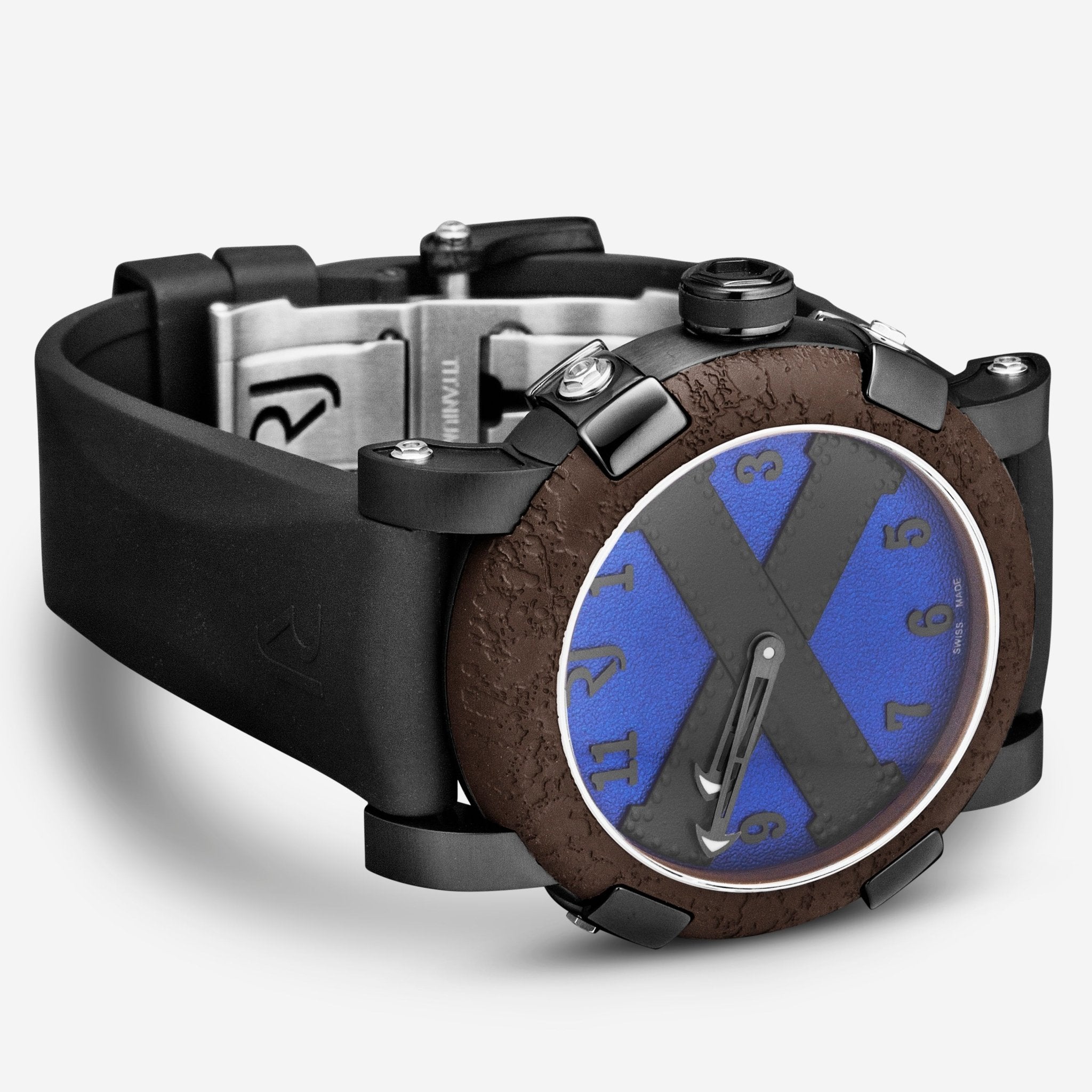 Romain Jerome Titanic A La Grande Blue Dial Automatic Men's Watch RJ.TG.AU.502.20 - THE SOLIST - Romain Jerome