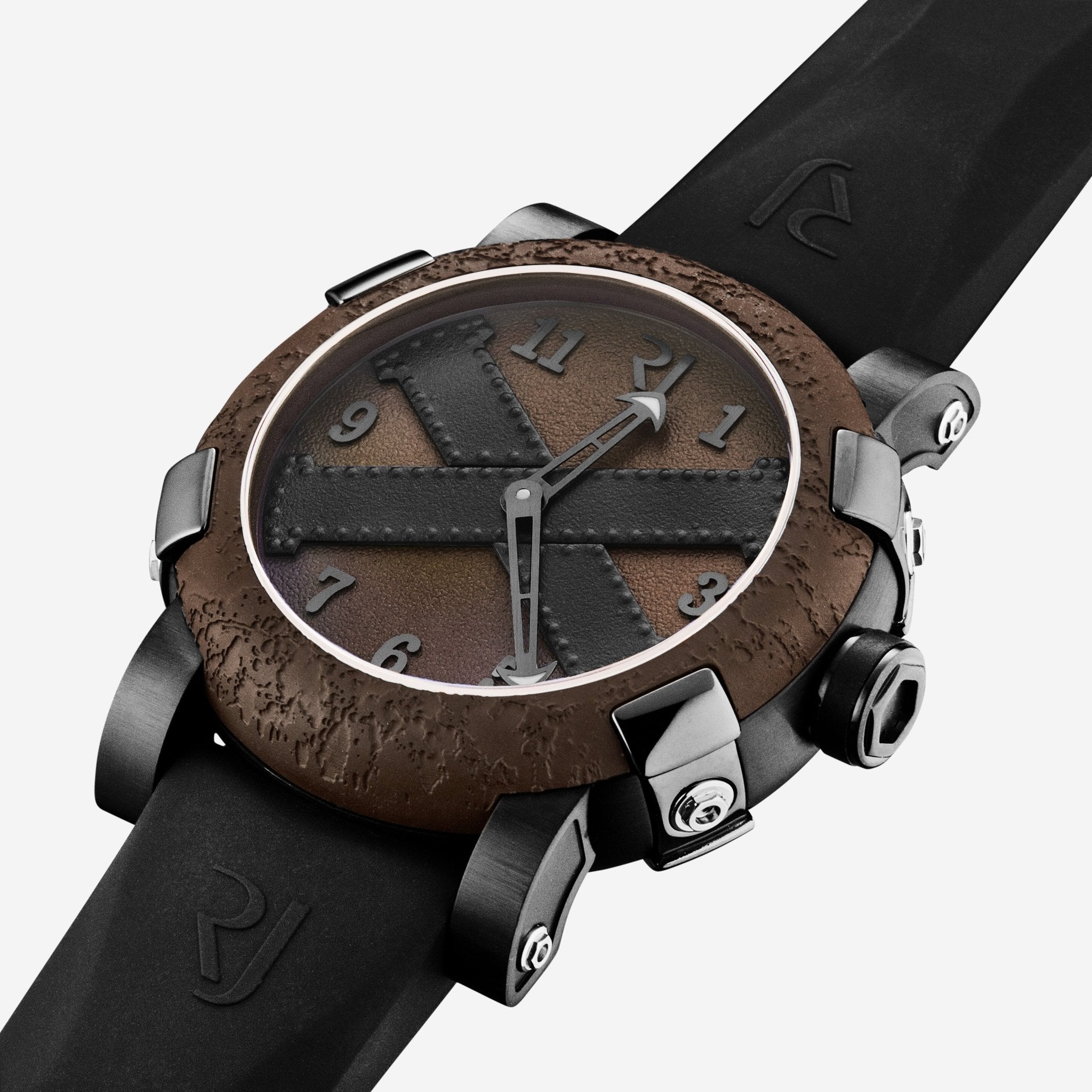 Romain Jerome Titanic A La Grande Brown Dial Automatic Men's Watch RJ.TG.AU.302.20 - THE SOLIST - Romain Jerome