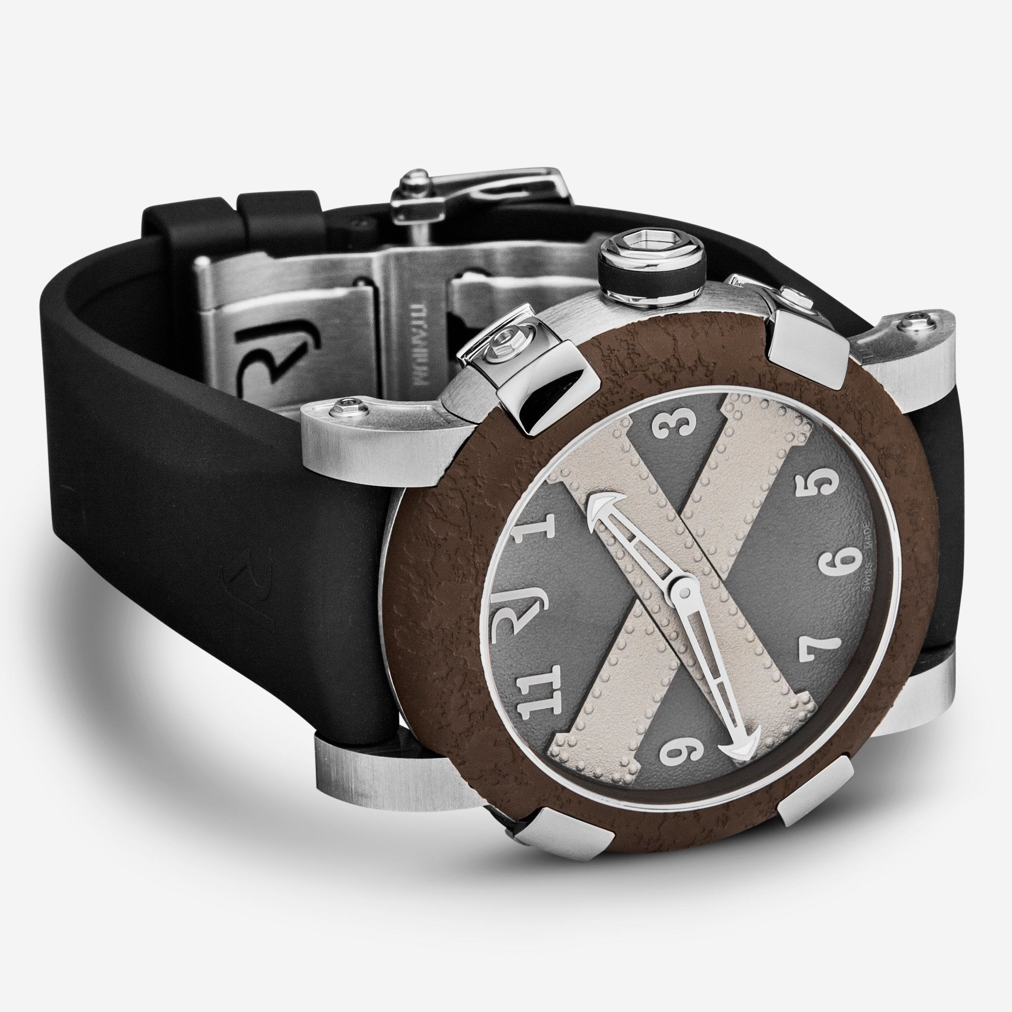 Romain Jerome Titanic A La Grande Grey Dial Automatic Men's Watch RJ.TG.AU.401.10 - THE SOLIST - Romain Jerome