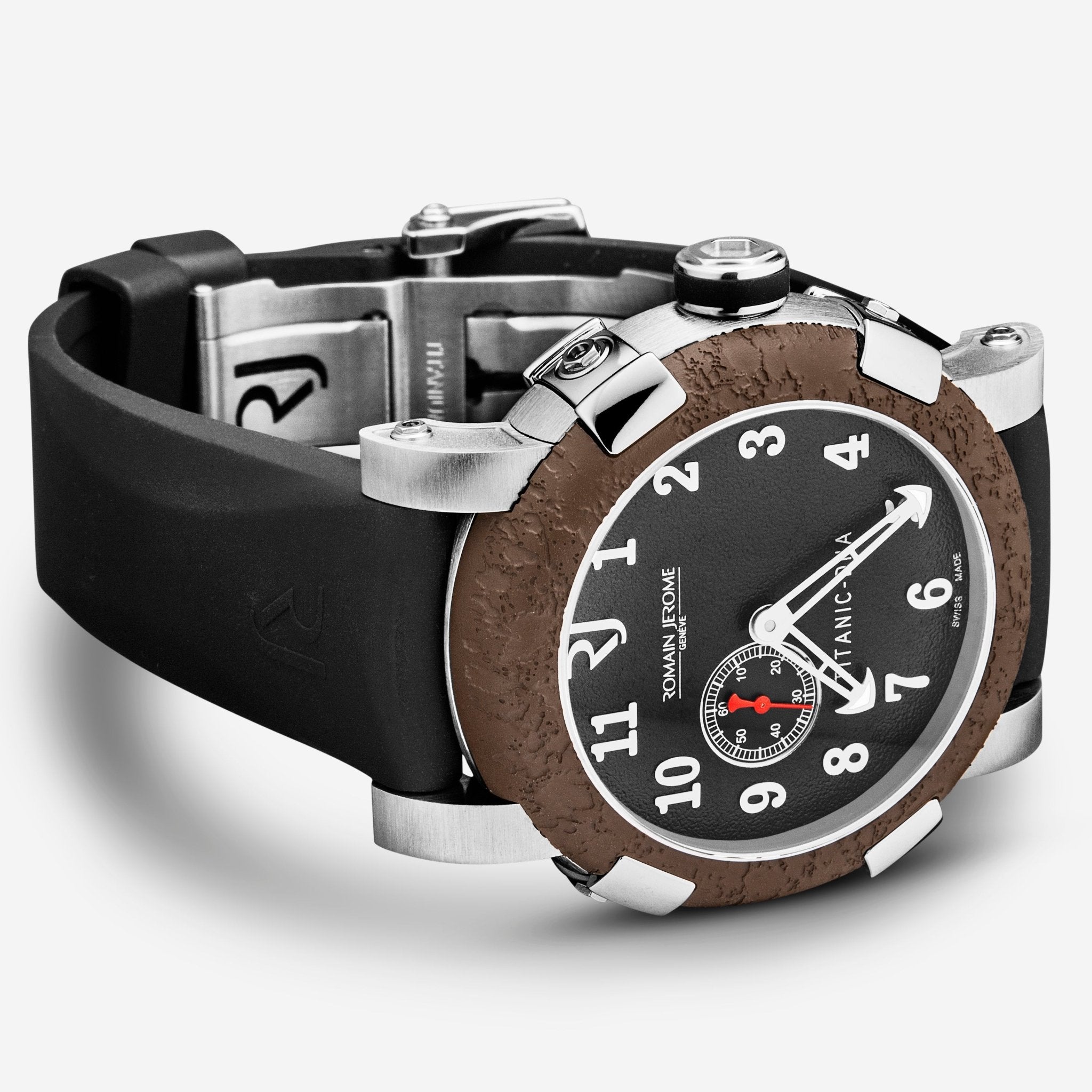 Romain Jerome Titanic Black Dial Automatic Men's Watch RJ.TI.AU.101.10 - THE SOLIST - Romain Jerome