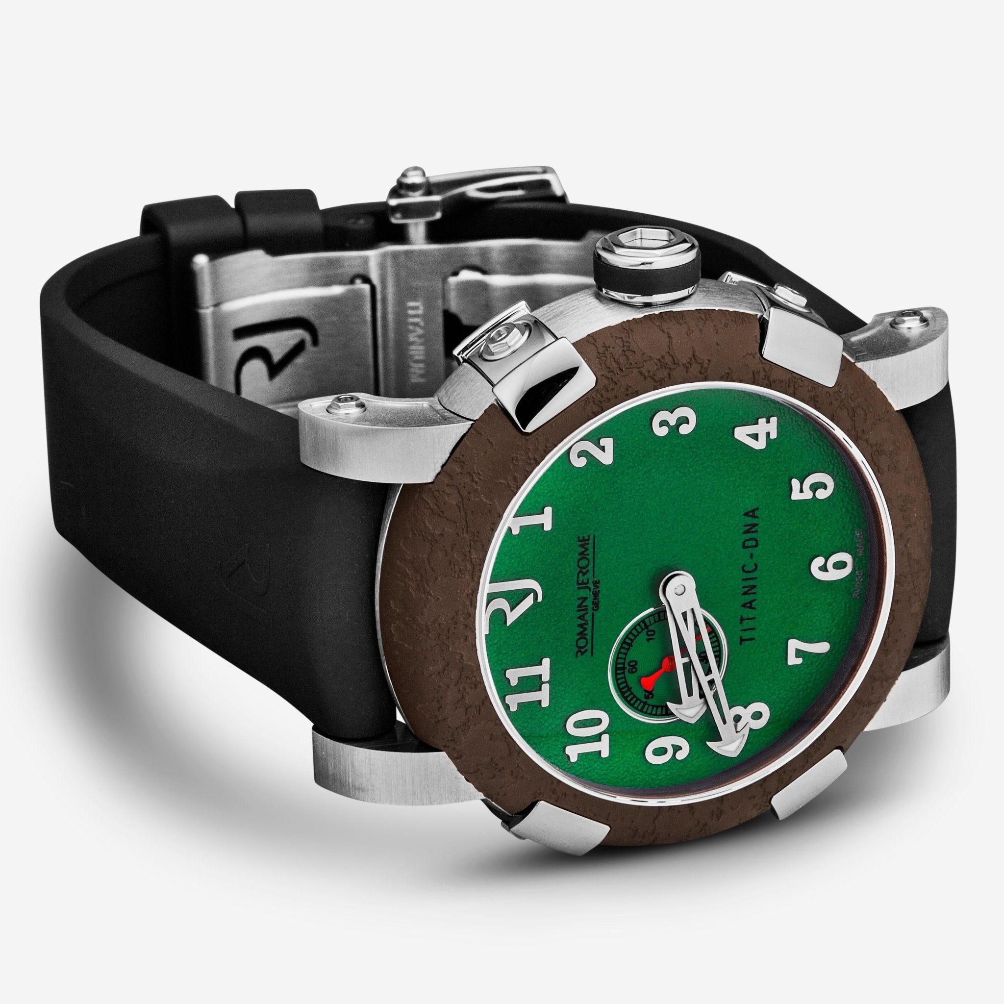 Romain Jerome Titanic Green Dial Automatic Men's Watch RJTIAU.601.10 - THE SOLIST - Romain Jerome